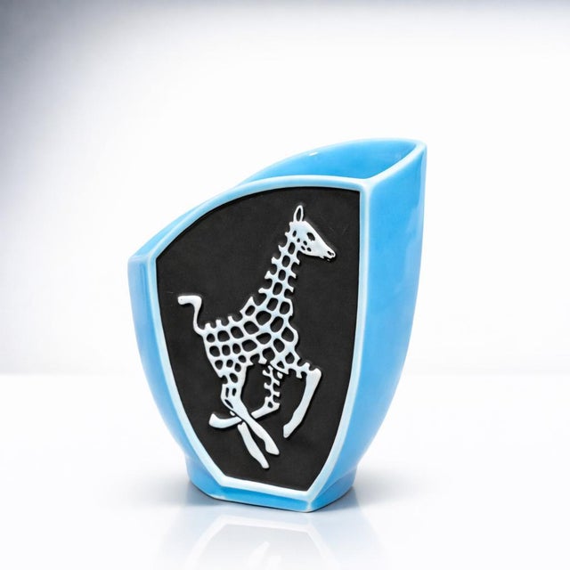 Mid-Century Porcelain Giraffe Vase from Wade, 1960s For Sale - Image 9 of 9