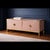 Contemporary Geometric Pink Opaline Glass Sideboard with Brass Accents from Justfurnituress SRL For Sale - Image 3 of 18