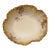 1890s French Martial Redon Limoges Gilt Floral Scalloped Bowl For Sale