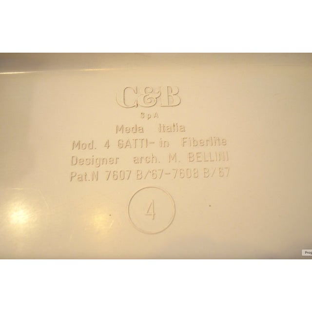 Plastic Quattro Gatti Coffee Tables by Mario Bellini for B&B Italia, 1960s, Set of 2 For Sale - Image 7 of 11