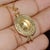 Vintage Italian 18k Solid Gold Venetian Gondolier Straw Hat Charm Pendant For Sale In Dallas - Image 6 of 8