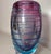 High Quality Vintage Hand Blown Italian Murano Signed Art Studio Glass Vase For Sale - Image 12 of 14