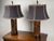 Frederick Cooper Chinoiserie Lacquer Table Lamps With Foo Dog Finials - a Pair For Sale - Image 4 of 12
