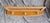 Mid-Century German Wall-Mounted Coat Rack with Walnut Wood Frame, Brass Hooks and Wicker Hat Shelf, 1960s For Sale - Image 6 of 6