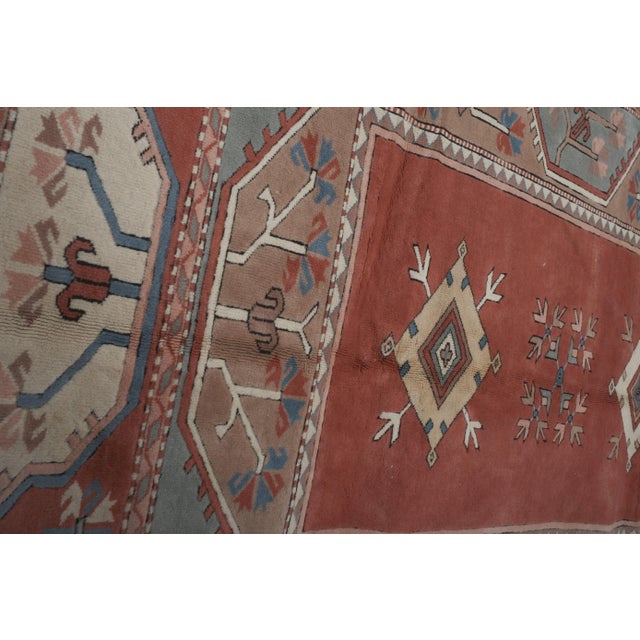 Vintage Turkish Milas Rug With Soft Color For Sale - Image 12 of 12