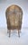 Vintage Canopy Porter Chair French Country Louis XV Style, Double Cane For Sale - Image 10 of 13