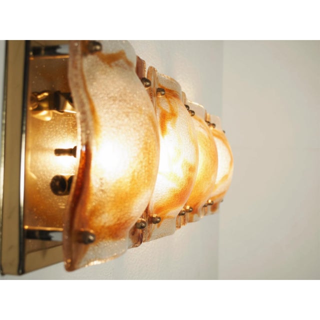 Wall Lights by Toni Zuccheri for A.V. Mazzega, 1970s, Set of 4 For Sale - Image 17 of 17