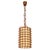 Vintage Pendant Light in Parchment with Rattan and Wicker by Louis Sognot, France, 1960s For Sale - Image 14 of 14