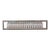 Bronze Overlapping Gothic Arches Wall Grate 38 X 10 In. For Sale