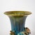 Pair of Indonesian Sculptural Ceramic Vases With Applied Floral Decoration For Sale - Image 9 of 10
