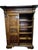 Late Baroque Genoese Linen Wardrobe in Walnut, 17th Century For Sale - Image 4 of 18