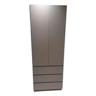 1980s Grey Storage Unit For Sale
