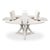 Wood Transitional Round Dining Table, Large - White Oak For Sale - Image 7 of 11