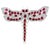 Natural 20 Ct Burma Ruby & 10 Ct Diamond Butterfly 18 Kt White Gold Pin/Brooch For Sale - Image 15 of 18