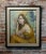 Sam Harris - Pretty Woman holding a cigarette- original 1967 Oil painting oil painting on canvas -Signed and dated frame...
