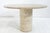 Angelo Mangiarotti Travertine Dining Table by Angelo Mangiarotti for Up & Up, 1970s For Sale - Image 4 of 10