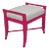 Small Malacca Bench - Bright Pink For Sale