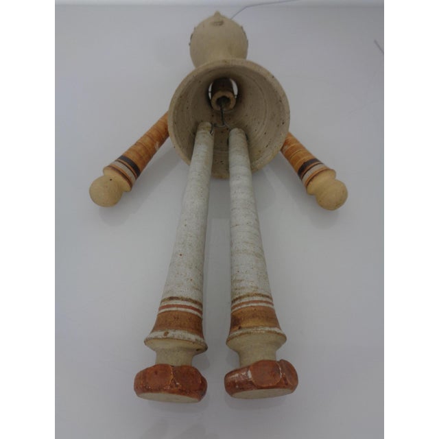 Figurative Studio Ceramic Wind Chime by Karen Boel, Denmark, 1960s For Sale - Image 15 of 18