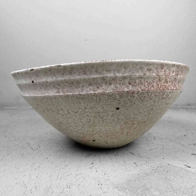 Ceramic Mid-Century Organic Ceramic Bowl, Japan, 1970s For Sale - Image 7 of 13