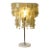 Styled After Verner Panton Capiz Shell Table Lamp For Sale