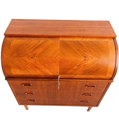 Vintage Danish Desk by Egon Ostergaard, 1960s For Sale - Image 12 of 17