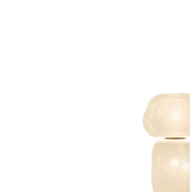 White II Wax, Stone, Light Table Lamp in Glass by Linde Freya Tangelder for Cassina For Sale - Image 10 of 18