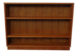 Freestanding Teak Bookcase, Denmark, 1960s