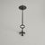 1970s Standing Candleholder in Wrought Iron, 1970s For Sale - Image 5 of 13