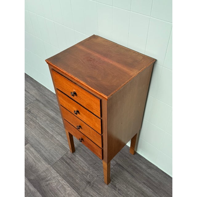 Vintage Italian Wooden Chest of Drawers, 1970s For Sale - Image 4 of 13