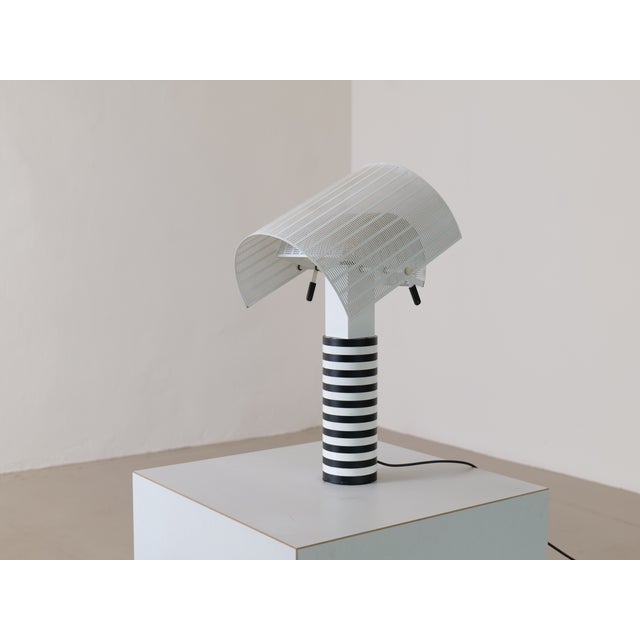 Metal Vintage Shogun Lamp by Mario Botta for Artemide, 1980s For Sale - Image 7 of 13