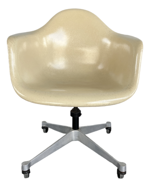 Eames for Herman Miller, Dat1 Fiberglass Rolling Armchair, Marked, Circa 1959-62