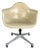 Early Eames for Herman Miller, Dat1 Fiberglass Rolling Armchair, Marked, Circa 1959-62 For Sale