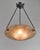1930s Le Verre Francais Schneider Large French Art Deco Pendant Light For Sale - Image 6 of 14