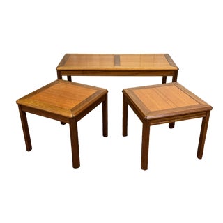 Vintage Nesting Teak Tables, 1970s, Set of 3 For Sale