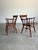 Wood 1960s Willett Mid Century Solid Cherry Windsor Style Dining Chairs, Set of 6 For Sale - Image 7 of 12