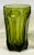 Mid-Century Modern Vintage Anchor Hocking Fairfield Avocado Green Tumblers - Set of 3 For Sale - Image 3 of 5