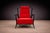 Giuseppe Scapinelli Armchair in Hardwood with Ebony Finish and Red Fabric, Giuseppe Scapinelli, 1950s - Lot 581 For Sale - Image 4 of 14