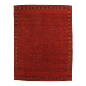 Vintage Hand-Knotted Persian Gabbeh Rug 9'10" X 12'10"