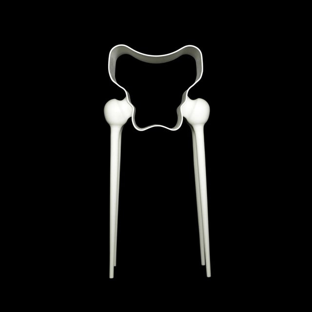 Not Yet Made - Made To Order Organic Sculptural White Corian Incomoda Sideboard by Ana Fatia for October Gallery For Sale - Image 5 of 7