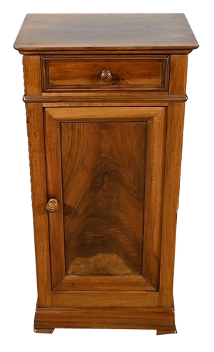 Small Walnut Bedside Table