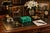 Natural Malachite Box Geological Scene For Sale - Image 11 of 11