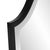 2020s Bosworth Brushed Black Shield Mirror For Sale - Image 5 of 7