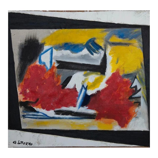 Giorgio Lo Fermo, Informal, Oil on Canvas, 2008 For Sale