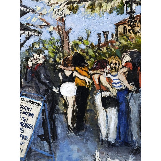 Walter Piacesi, Latest News, 2002, Oil on Board For Sale - Image 6 of 17