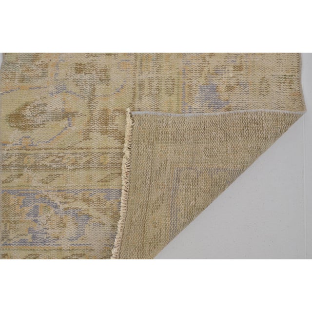 Beige Vintage Anatolian Hallway Runner Rug For Sale - Image 8 of 10