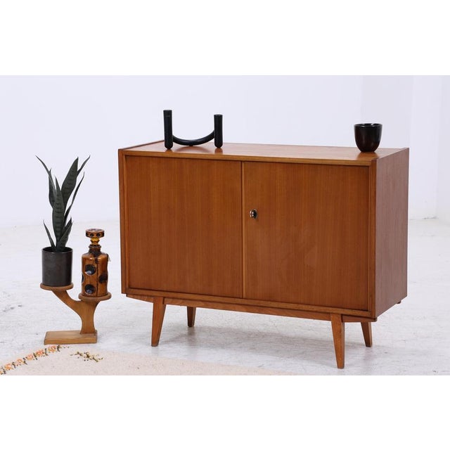 Mid-Century Wood Cabinet, 1960s For Sale - Image 4 of 13