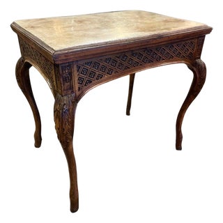 Circa 1750 Louis XV Epoque Walnut Table For Sale