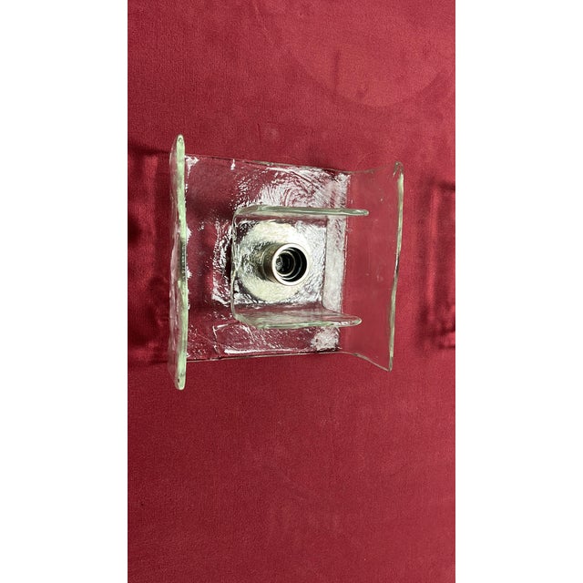 Vintage Glass Wall Lamps from Kalmar, 1960s, Set of 2 For Sale - Image 15 of 18