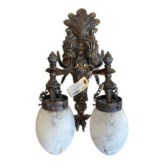Late 20th Century Art Nouveau Sconce For Sale
