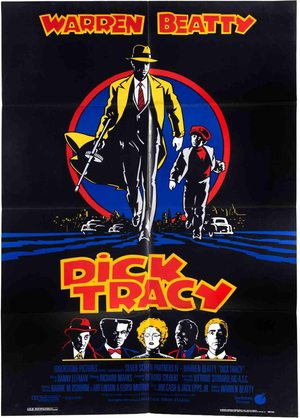Dick Tracy Poster, Italy, 1990